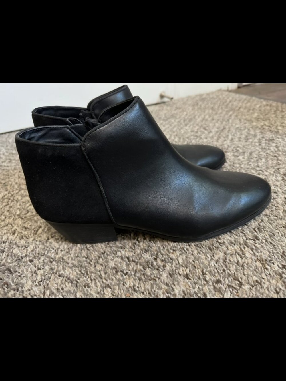 Style & Co Wiley Black Boots
